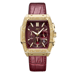 1 jbw echelon j6379b gold red leather diamond watch front thumb
