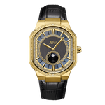 1 jbw orion sky j6375a gold black leather diamond watch front thumb