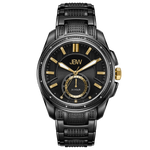 1 jbw prince j6371c two tone gold black ion diamond watch front thumb
