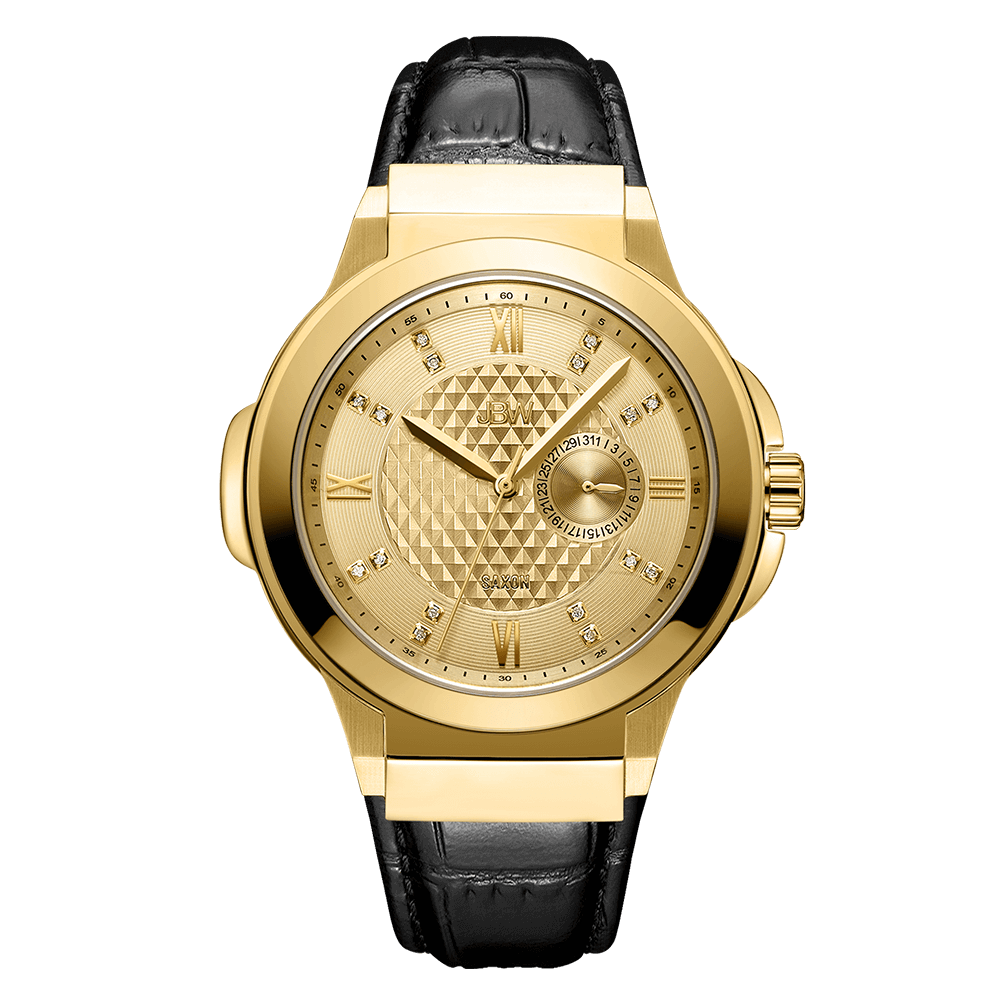 1 jbw saxon 48 j6373c gold black leather diamond watch front_d3b11f17 c461 40bd 95f6 61484a3015f8
