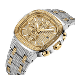 2 jbw heist j6380b two tone gold stainless steel diamond watch angle thumb