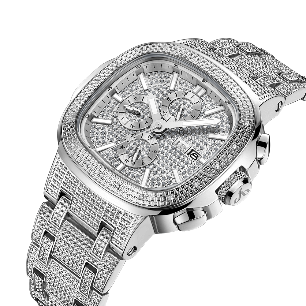 2 jbw heist j6380d stainless steel diamond watch angle