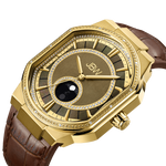 2 jbw orion sky j6375d gold brown leather diamond watch angle thumb