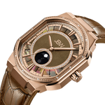 2 jbw orion sky j6375e rose gold brown leather diamond watch angle thumb