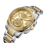 2 jbw prince j6371b two tone gold stainless steel diamond watch angle thumb