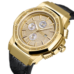 2 jbw saxon jb 6101l 10a gold black leather diamond watch angle thumb