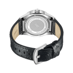 3 jbw bond j6372c stainless steel black leather diamond watch back thumb