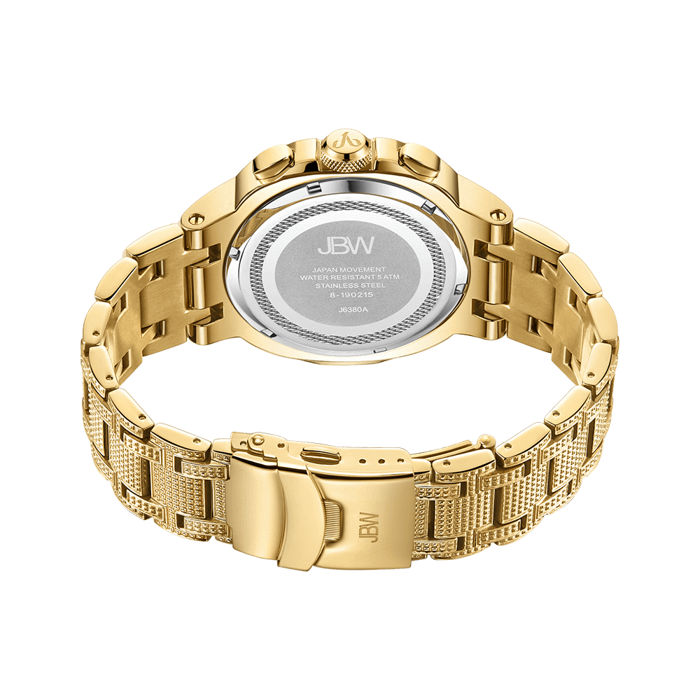 3 jbw heist j6380a gold diamond watch back