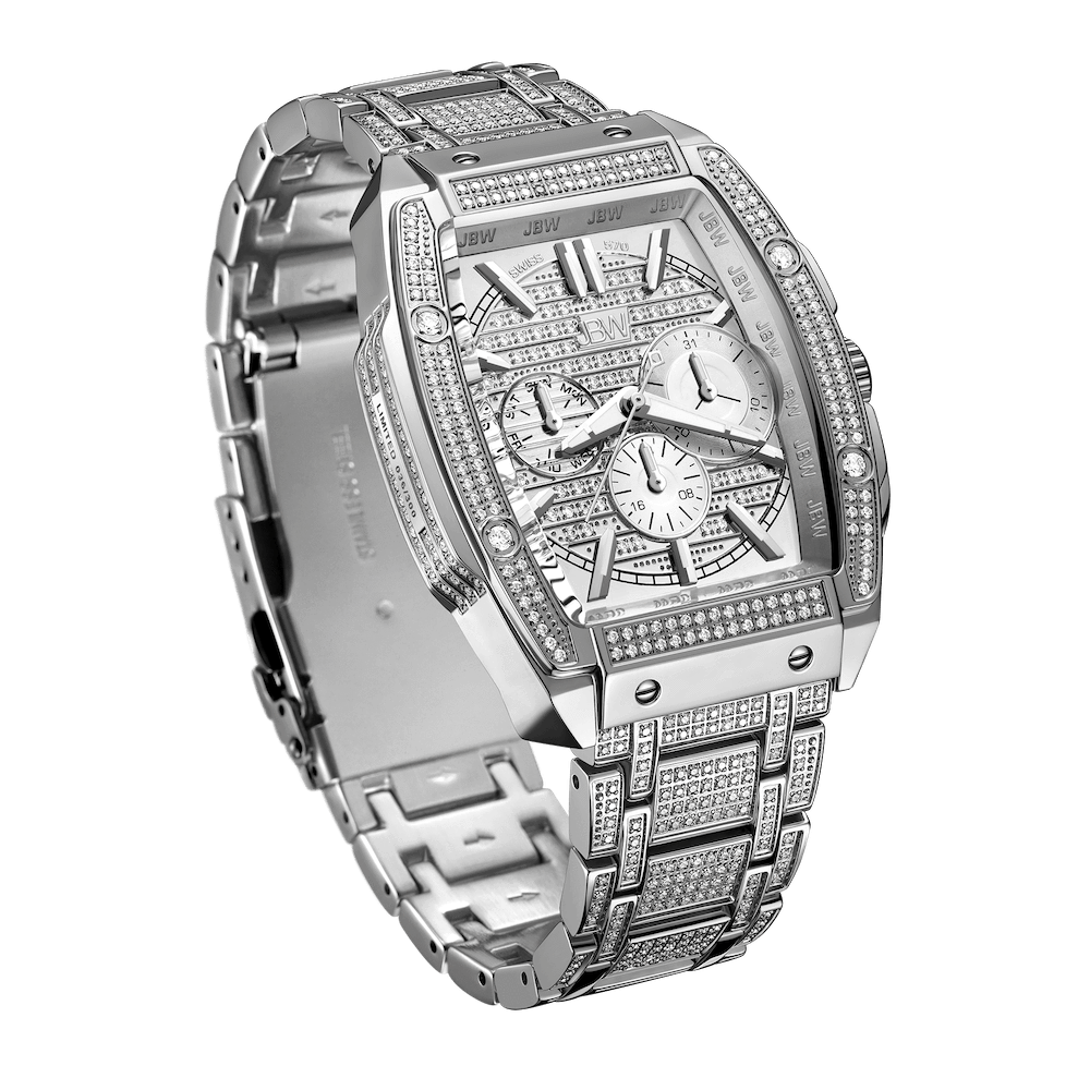 5 jbw platinum series echelon ps570b stainless steel 570 diamond watch studio 5