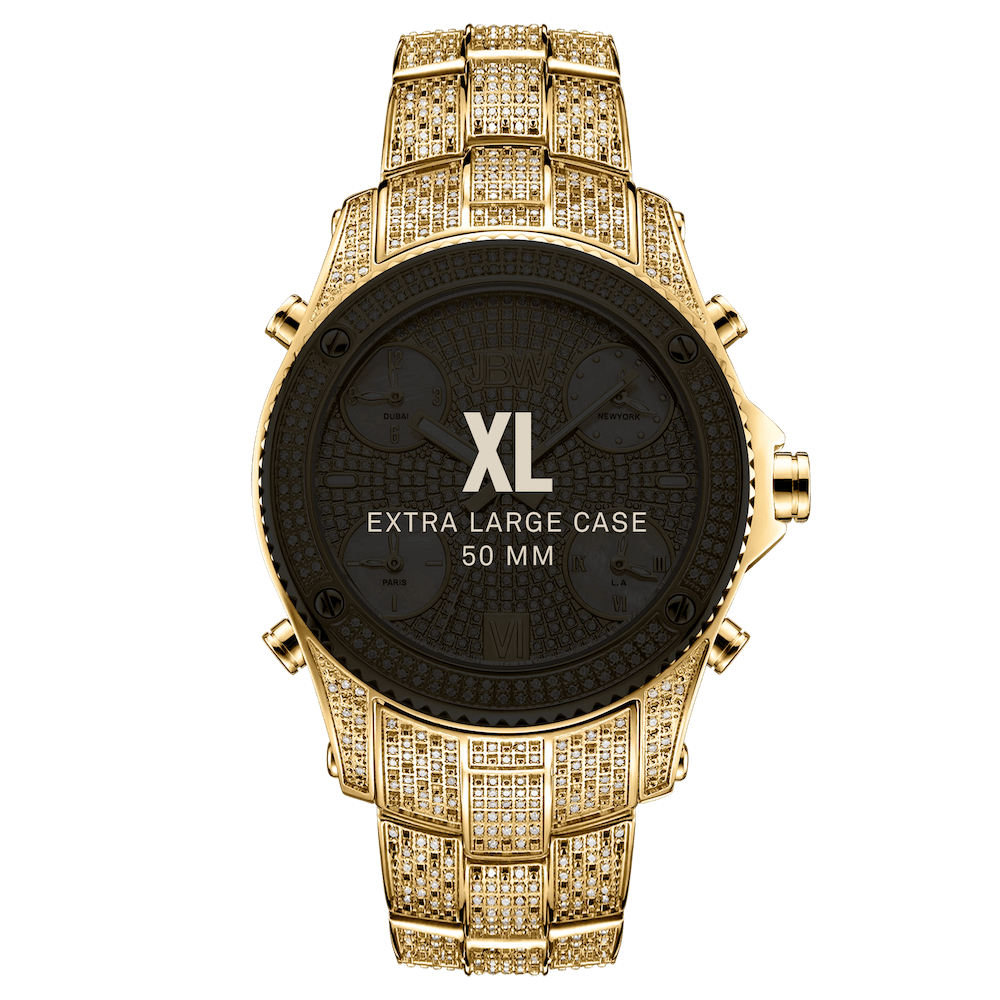 6 jbw platinum series jetsetter ps550a gold 550 diamond watch size fit