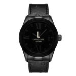 7 jbw bond j6372e black ion black leather diamond watch size fit thumb