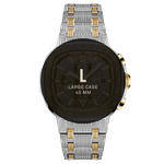 7 jbw heist j6380b two tone gold stainless steel diamond watch size fit thumb