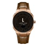 7 jbw orion sky j6375e rose gold brown leather diamond watch size fit thumb