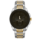 7 jbw prince j6371b two tone gold stainless steel diamond watch size fit thumb