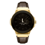 7 jbw saxon 48 j6373a gold brown leather diamond watch size fit thumb