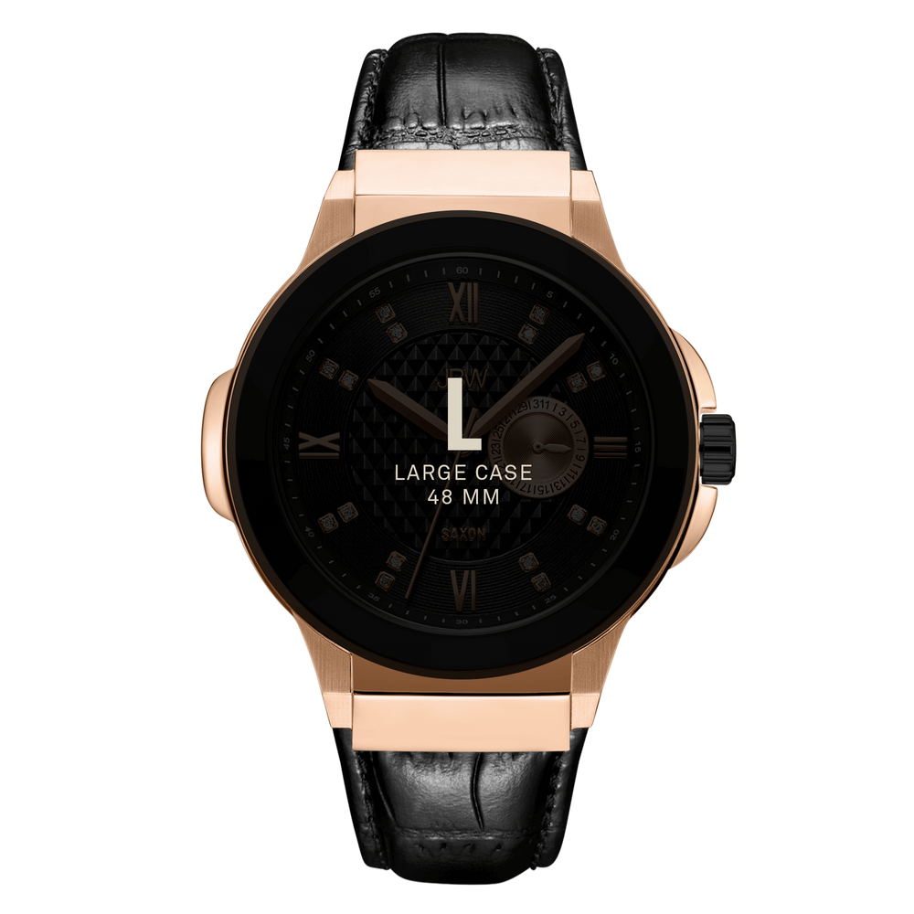 7 jbw saxon 48 j6373e rose gold black leather diamond watch size fit_d55c3794 1da3 4637 9acb 667ee7d3ba83
