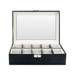 Jbw 10 black leather case box open diamond watch front_6b7969d6 795b 482d 8564 52d66e8b2485 thumb