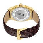 Jbw apollo j6350b gold brown leather diamond watch back thumb