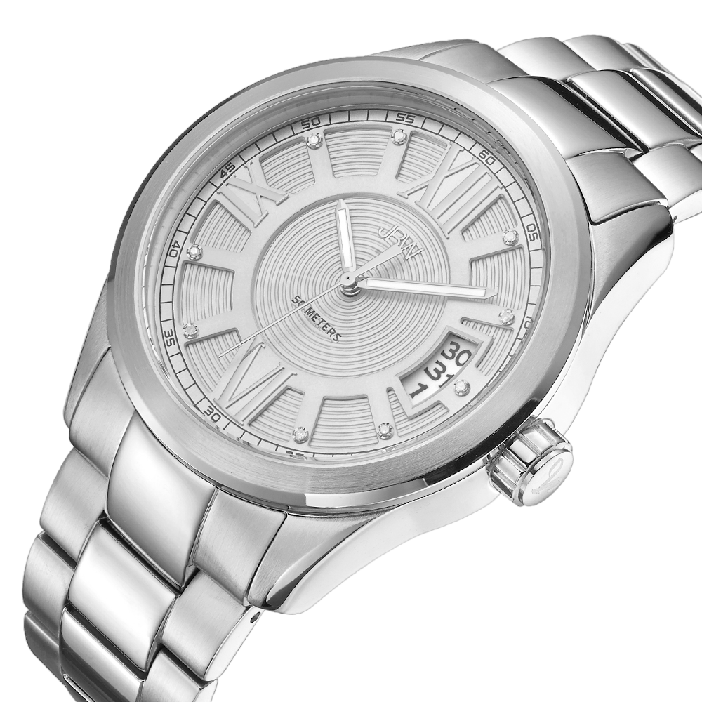 Jbw bond j6311b stainless steel diamond watch angle_b51bf1d7 4f5a 4231 b256 3506bf6fa6d2