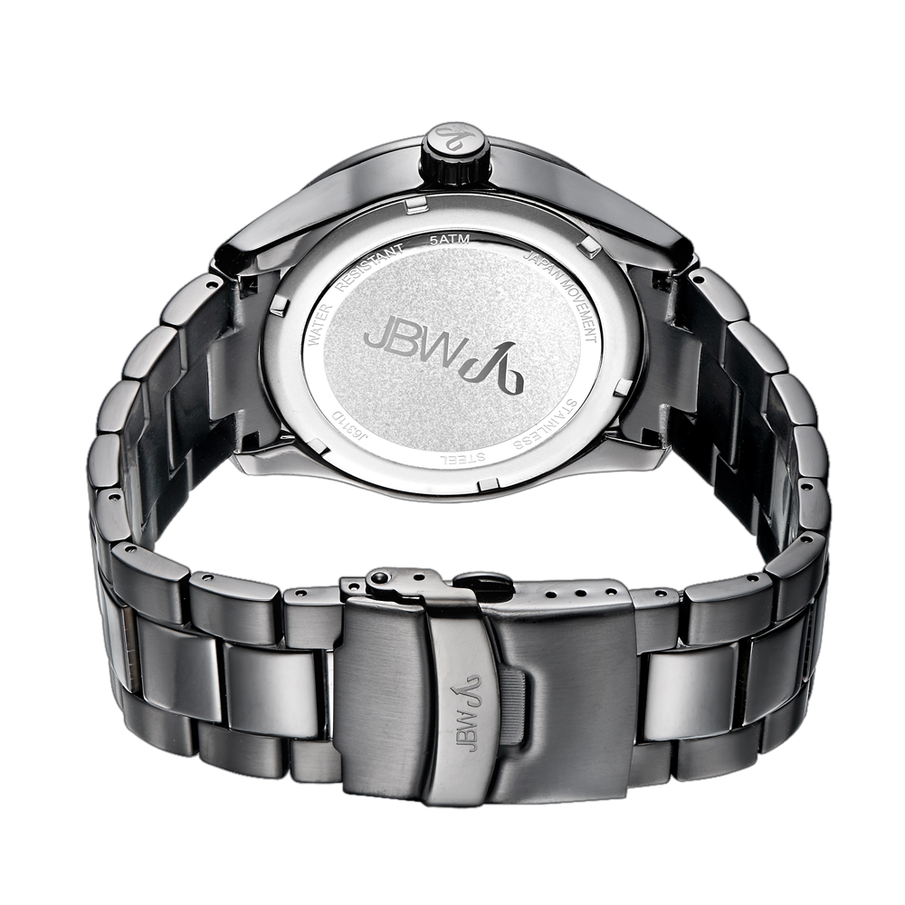 Jbw bond j6311d black ion black ion diamond watch back