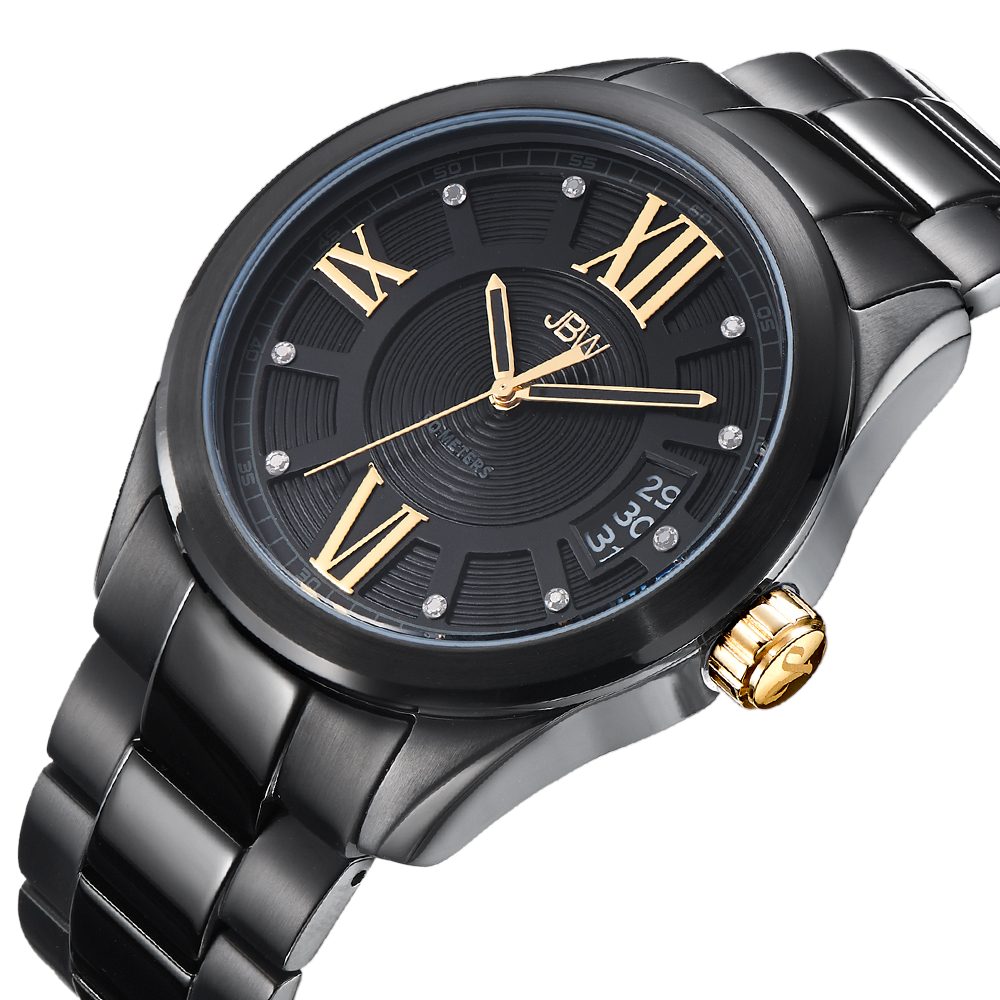 Jbw bond j6311e black ion gold diamond watch angle_4d6f1ebf 0405 47e9 9d9e 0fcfa14a3c99