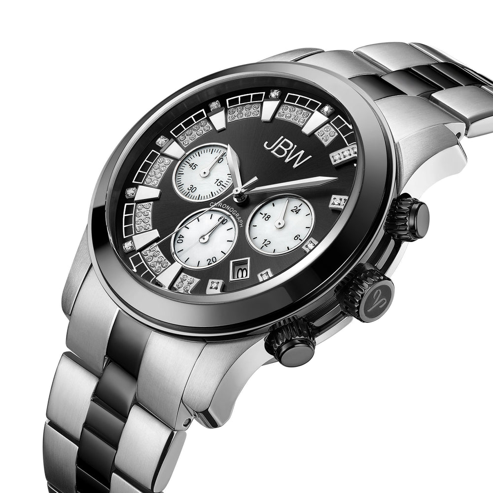 Jbw delano jb 6218 a two tone stainless steel black ion diamond watch angle_fb52db8c 3cbf 4bbc becb 4556b3c76106