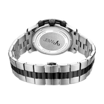 Jbw delano jb 6218 a two tone stainless steel black ion diamond watch back thumb