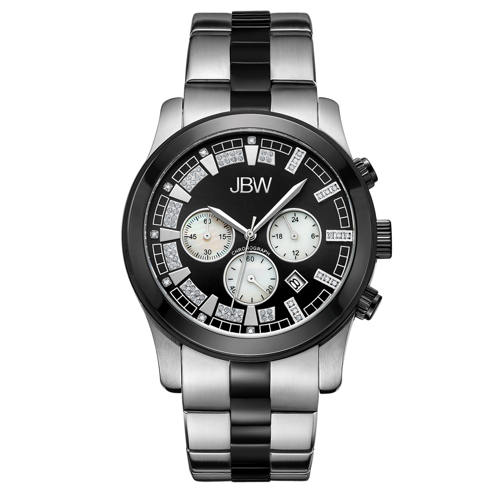 Jbw delano jb 6218 a two tone stainless steel black ion diamond watch front_d2a12e92 7a32 4fbf 8ddc 62d6f8844fb5