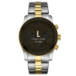 Jbw delano jb 6218 c two tone stainless steel gold diamond watch size fit thumb