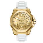 Jbw delmare j6359e gold white silicone diamond watch front thumb