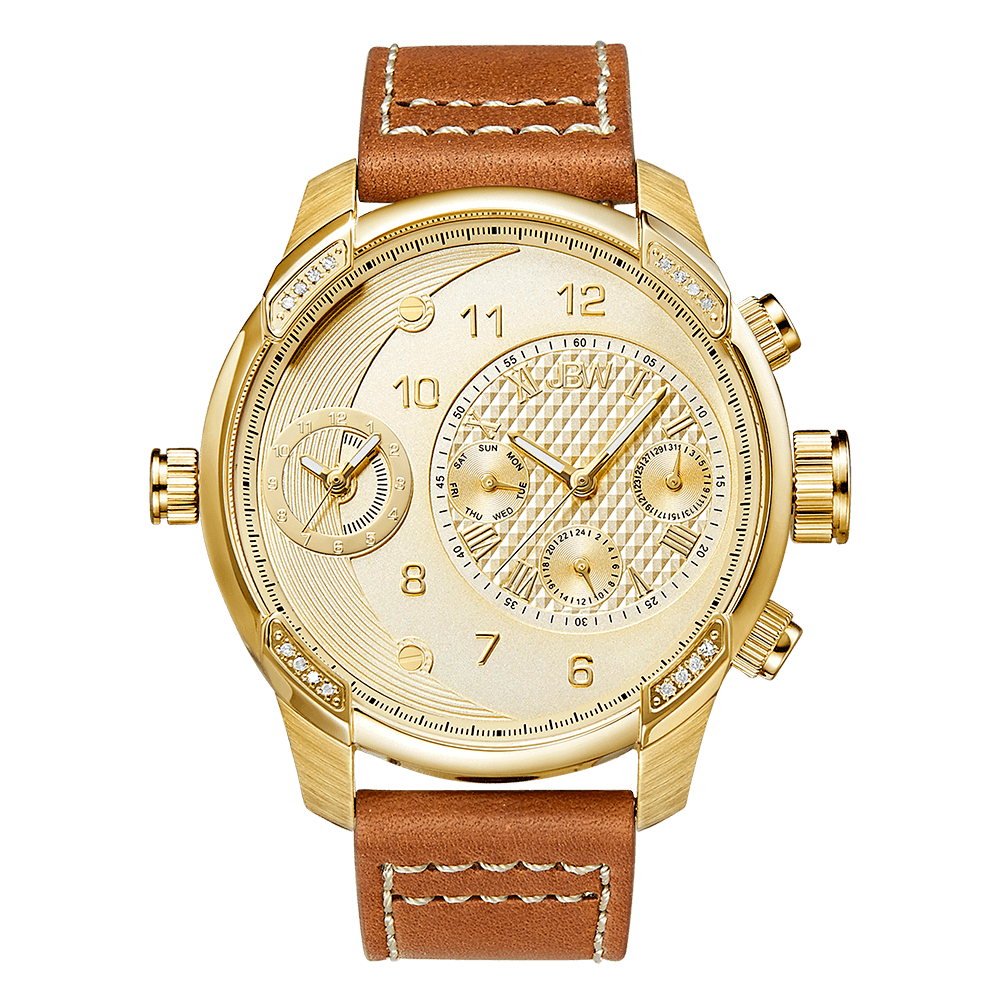 Jbw g3 j6325b gold brown leather diamond watch front_4eec9d8d 9402 4cf1 9322 a25b0d4d6c0d
