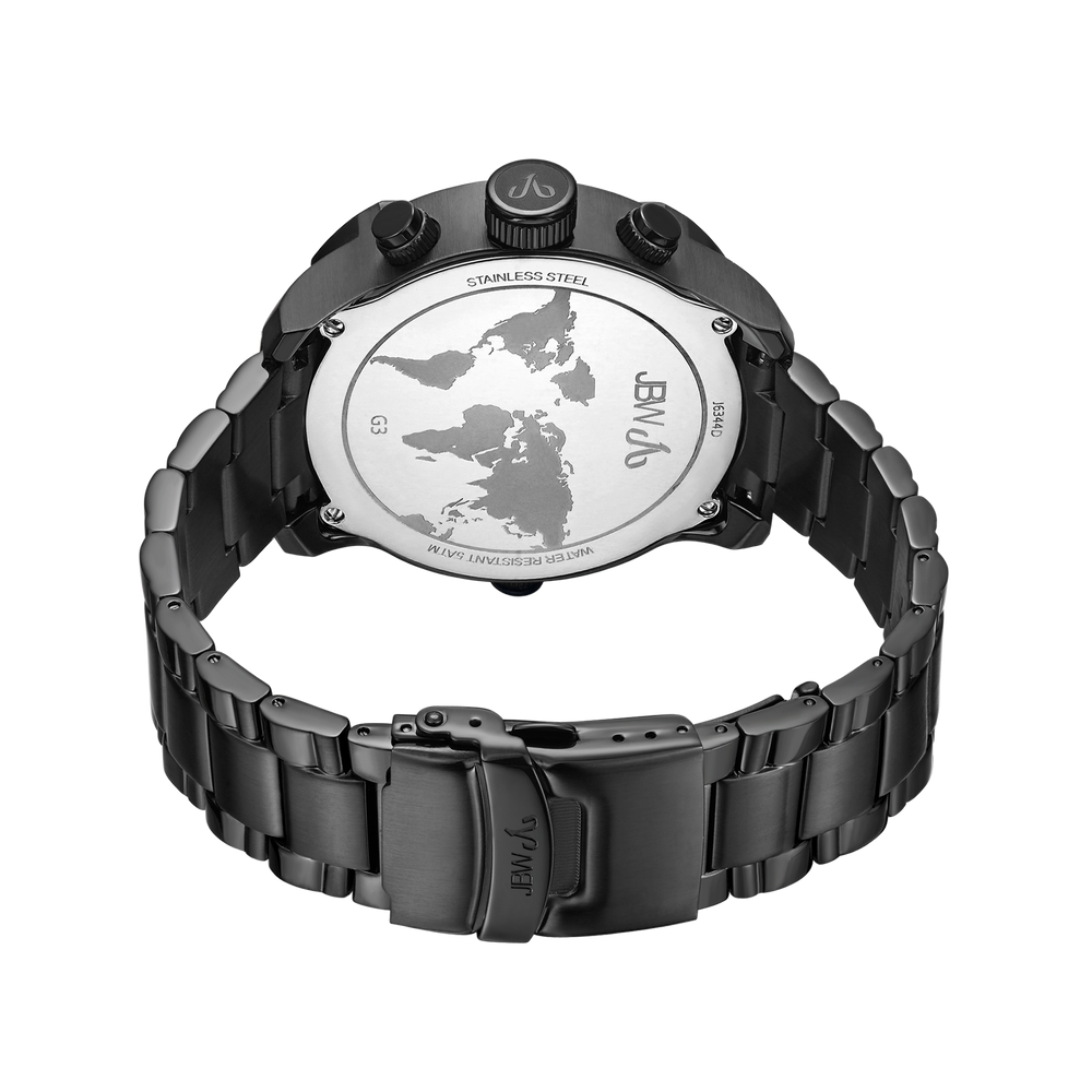 Jbw g3 j6344d black ion diamond watch back