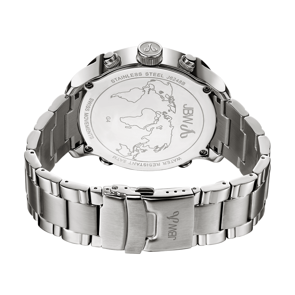 Jbw g4 j6248b stainless steel diamond watch back2