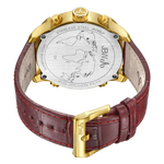 Jbw g4 j6248lp gold red leather diamond watch back thumb