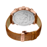 Jbw g4 j6353b rose gold brown leather diamond exclusive limited watch back thumb