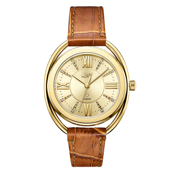 jbw-gigi-j6357a-gold-brown-croc-leather-diamond-watch-front
