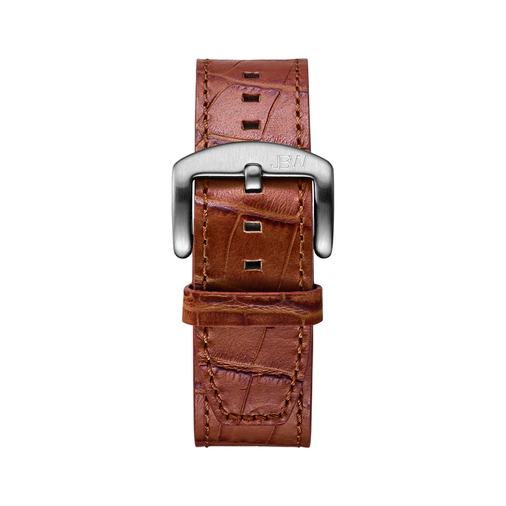 24MM LIGHT BROWN STRAP