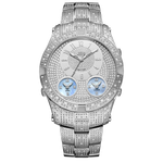 Jbw jet setter iii j6348b stainless steel diamond watch front thumb