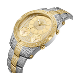 Jbw jet setter iii j6348c two tone stainless steel gold diamond watch angle thumb