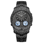 Jbw jet setter iii j6348d black diamond watch front thumb