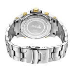 Jbw jet setter jb 6213 e two tone stainless steel gold diamond watch back thumb