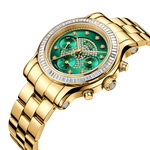 Jbw laurel j6330e gold diamond watch angle thumb