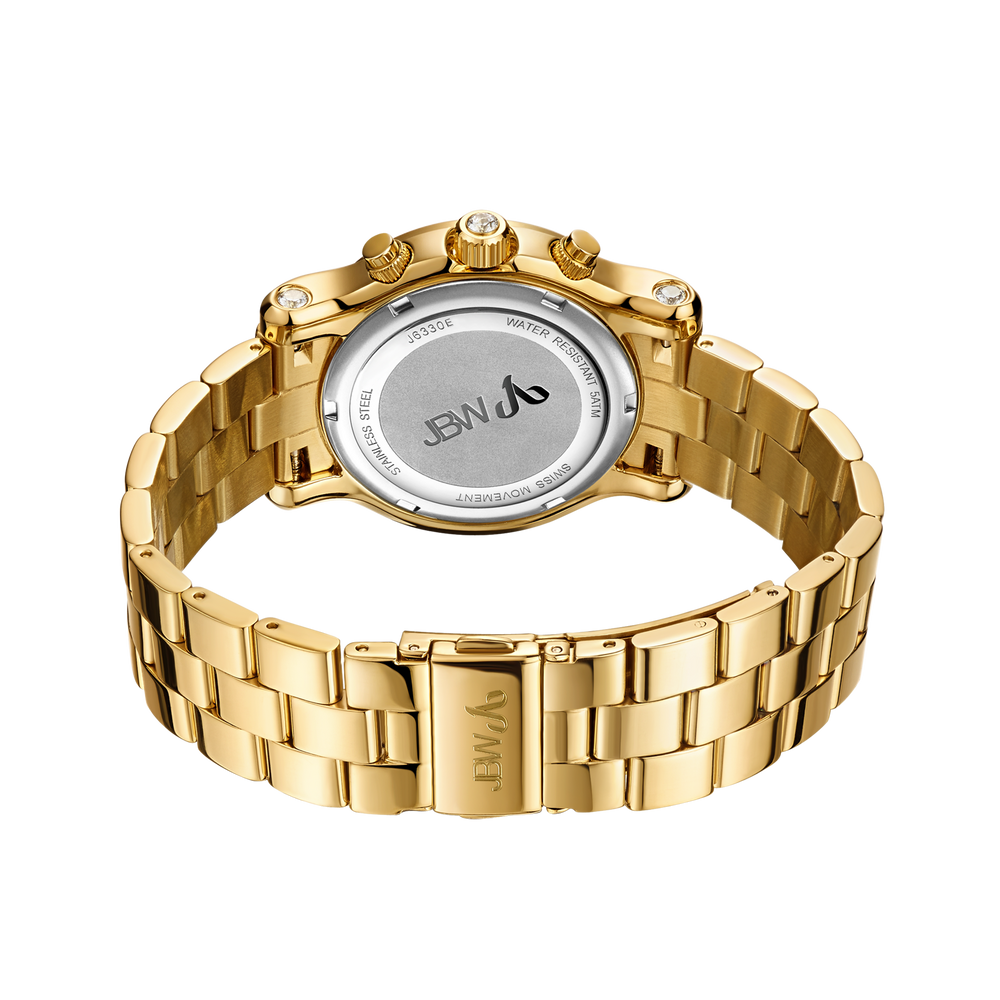 Jbw laurel j6330e gold diamond watch back