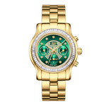 Jbw laurel j6330e gold diamond watch front thumb