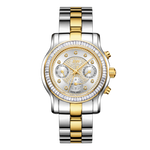 Jbw laurel j6330f two tone silver gold diamond watch front thumb