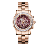 Jbw laurel j6330g rosegold diamond watch front thumb
