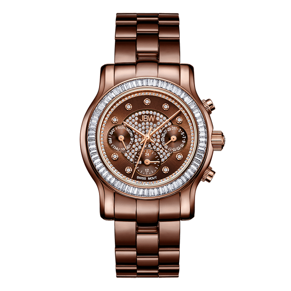 jbw-laurel-j6330i-two-tone-brown-rosegold-diamond-watch-front