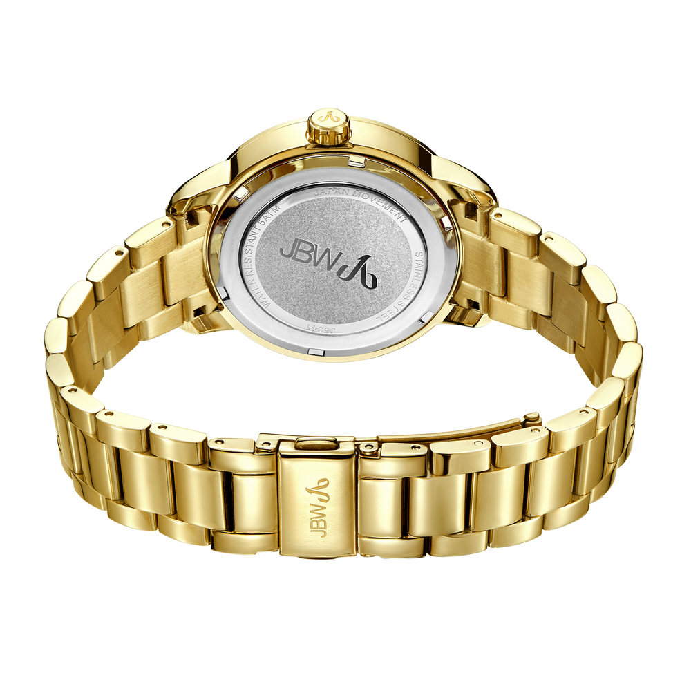 Jbw lumen j6341f gold gold diamond watch back