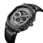 Jbw orion j6342d black black leather diamond watch angle thumb