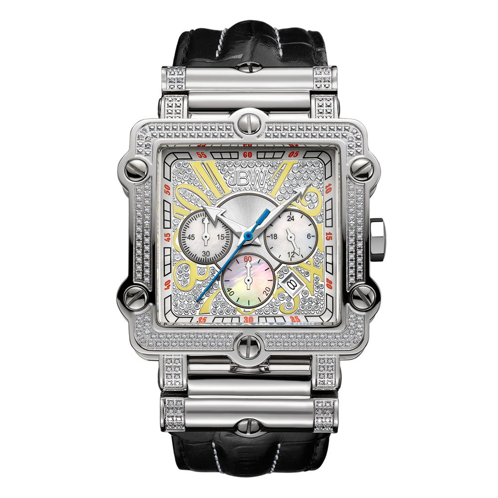 Jbw phantom jb 6215 238 b stainless steel black leather diamond watch front_84e52cbe 2f92 440a ad5c 8084f3283890